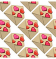 love seamless pattern vector image vector image
