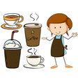 coffee vector image