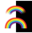 rainbow isolated vector image vector image
