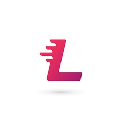 Letter L logo icon design template elements Vector Image