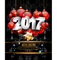 2017 happy new year background for your seasonal vector image