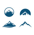 mountain design vector image