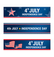 independence day 4 th july happy day vector image