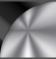 black corner design element vector image vector image