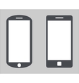set 1 variety of modern black icon silhouette vector image