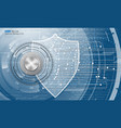 data protection abstract background 2 vector image
