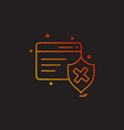 password and security icon design vector image