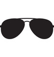 aviator sunglasses color vector image