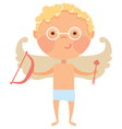 cupid angel vector image vector image