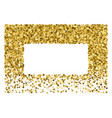 gold glitter texture vector image