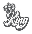 with imperial crown vector image