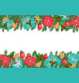 christmas background copy space vector image vector image