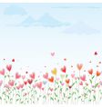 valentines background vector image