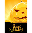 halloween background vector image