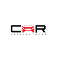 car logo design symbol template vector image