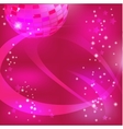 disco party background vector image