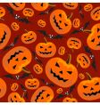 seamless halloween vector image