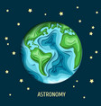 astronomy background vector image vector image