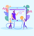 new ideas after watching lesson online e-learning vector image