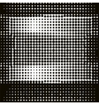 halftone pattern dots on white background vector image