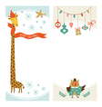 christmas vertical banners vector image