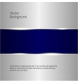abstract background metallic silver banners vector image