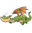 dragon vector image