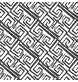 seamless monochrome hand drawn pattern vector image
