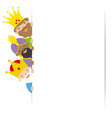 three kings of orient vector image
