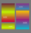 set of book covers and banners vector image