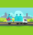 water delivery discount vector image vector image