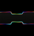 black metal texture background vector image