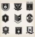 sport emblems vector image