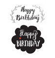 58 happy bday b vector image
