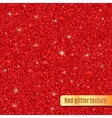 red glitter texture vector image