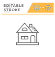 house line icon vector image vector image
