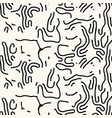 abstract organic seamless pattern with distorted vector image