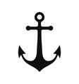 anchor ship icon on white background vector image