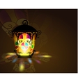 ramadan kareem greeting background vector image