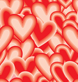 seamless love pattern vector image vector image