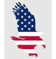 american bold eagle vector image