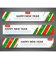 big sale banner set vector image