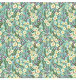 floral seamless pattern vector image vector image