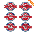 label stitch best tag - eps10 vector image