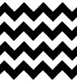 hand drawn textured zig zag seamless pattern vector image