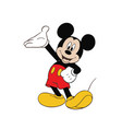 mickey mouse cartoon vector image vector image