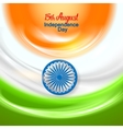 indian independence day concept background vector image vector image
