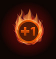 level up game bonus icon vector image vector image