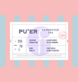 vintage minimal label set graphic modern vector image