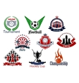 sport games emblems and icons set vector image